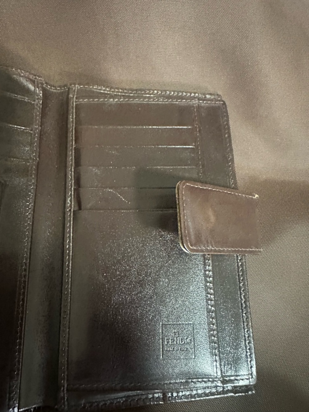 Authentic Fendi Zucca Logo Fold Wallet - Picture 6 of 14